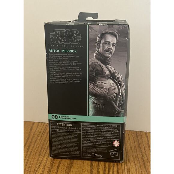 Hasbro Star Wars The Black Series Rogue One Antoc Merrick Action Figure NEW - Picture 5 of 6